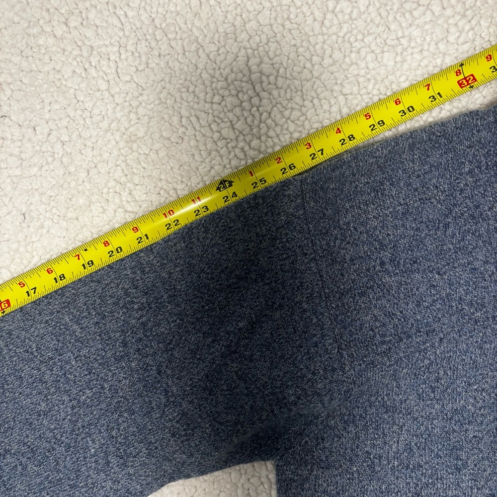 Pendleton 100% Lambswool Sweater Blue Heather Med… - image 5